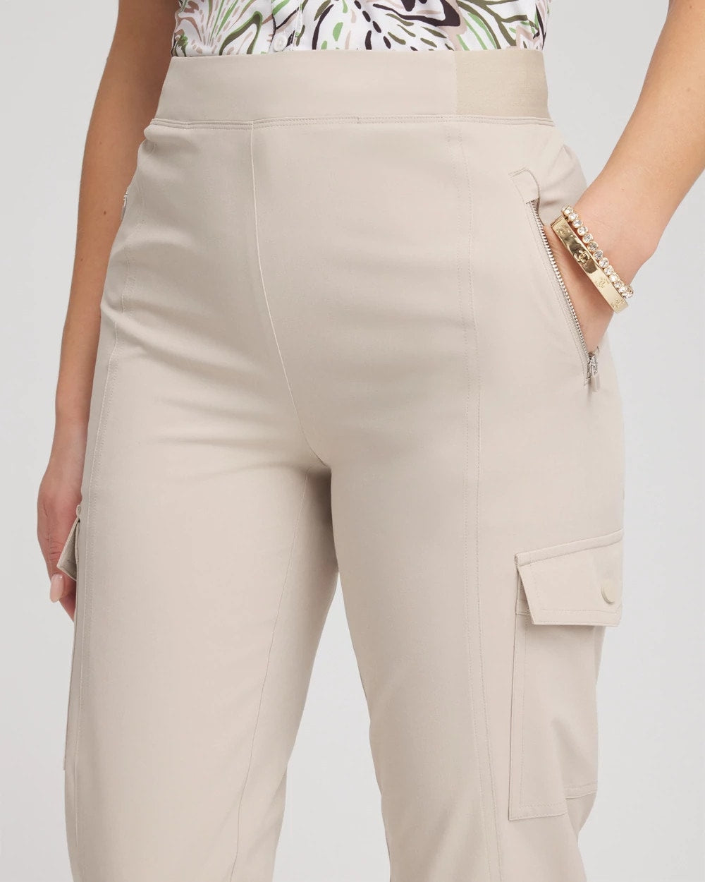 Chico's Clothing Zenergy® UPF Cargo Cropped Pants