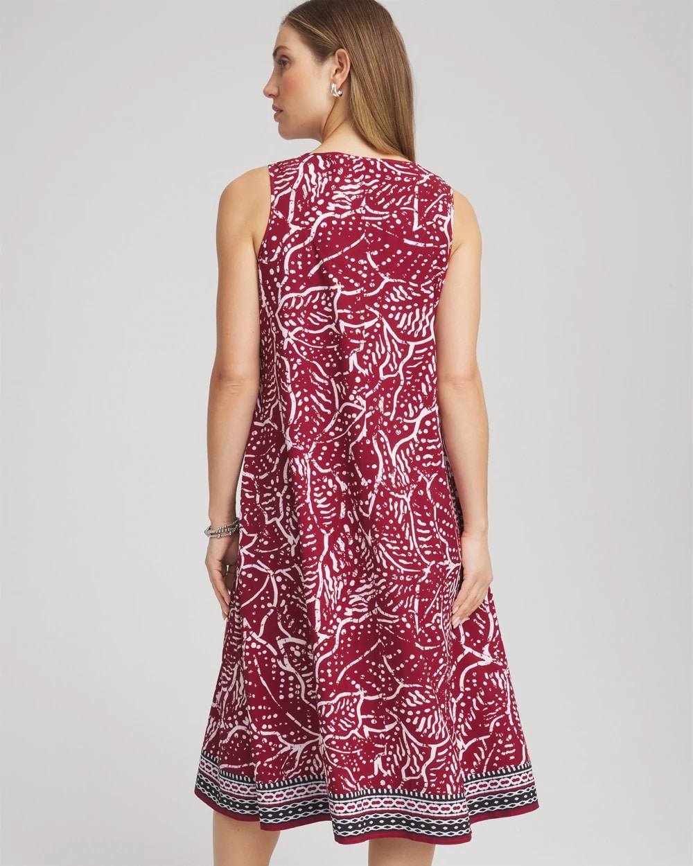 Chico's Clothing Zenergy® UPF Printed Midi Sports Dress