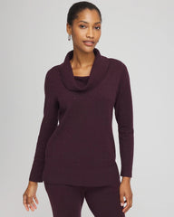 Chico's Clothing Zenergy® Luxe Diamante Cowlneck Tunic