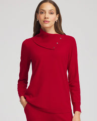 Chico's Clothing Zenergy® Luxe Envelope Neck Sweater