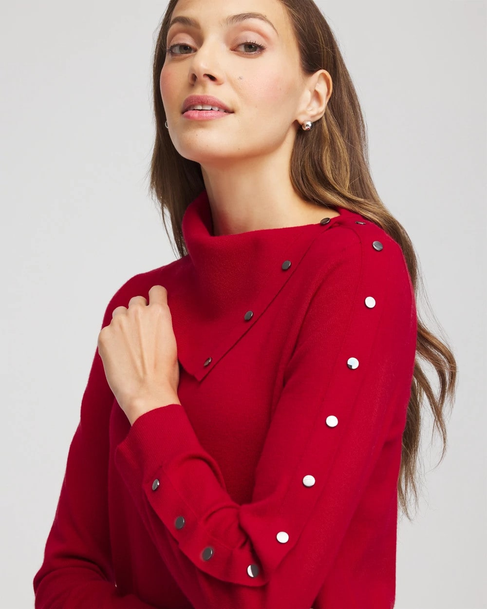 Chico's Clothing Zenergy® Luxe Envelope Neck Sweater