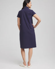 Chico's Clothing Zenergy® UPF Knit Half-Zip Dress