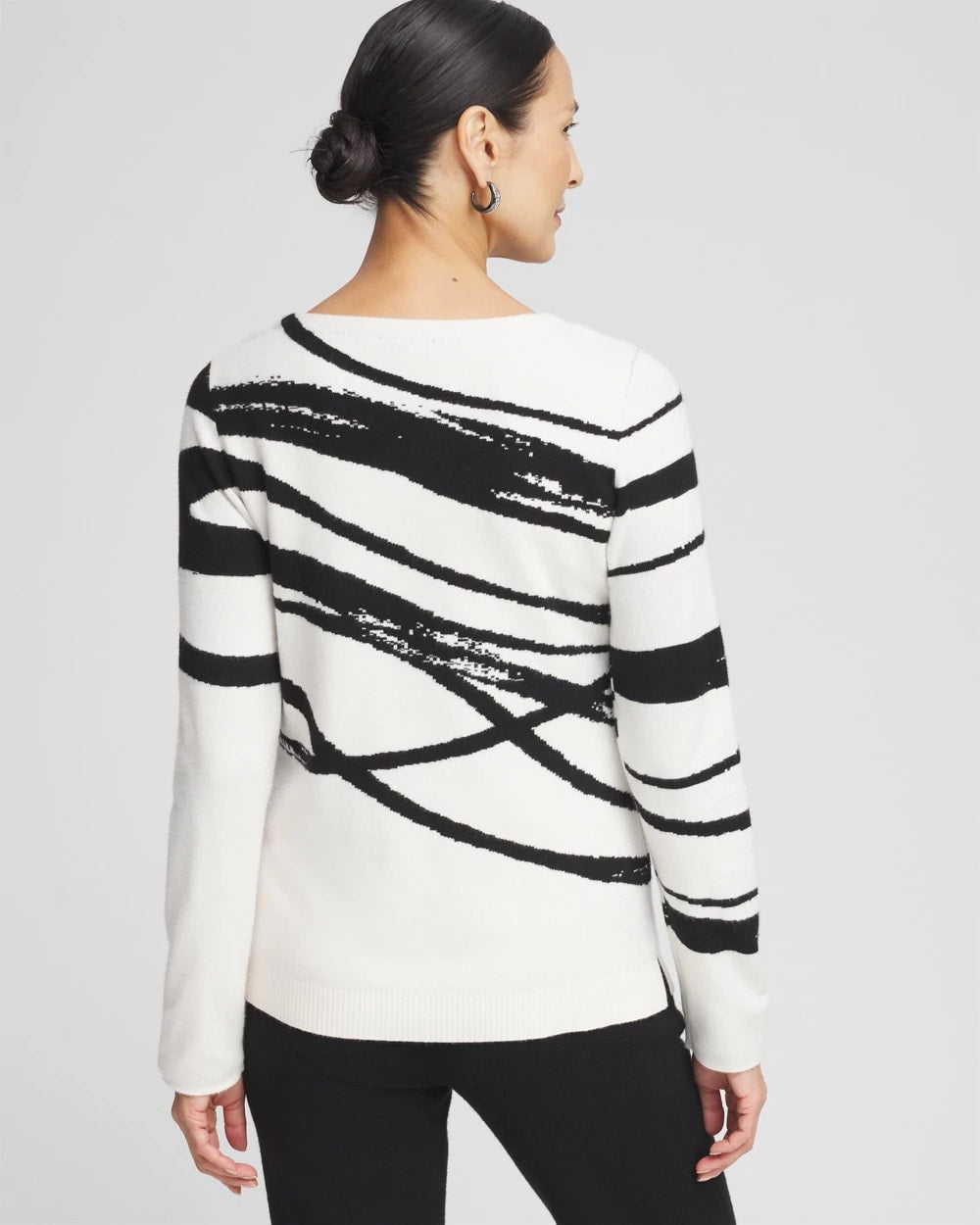 Chico's Clothing Zenergy® Luxe Jaquard Pullover