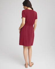 Chico's Clothing Zenergy® Bungee-Waist Dress
