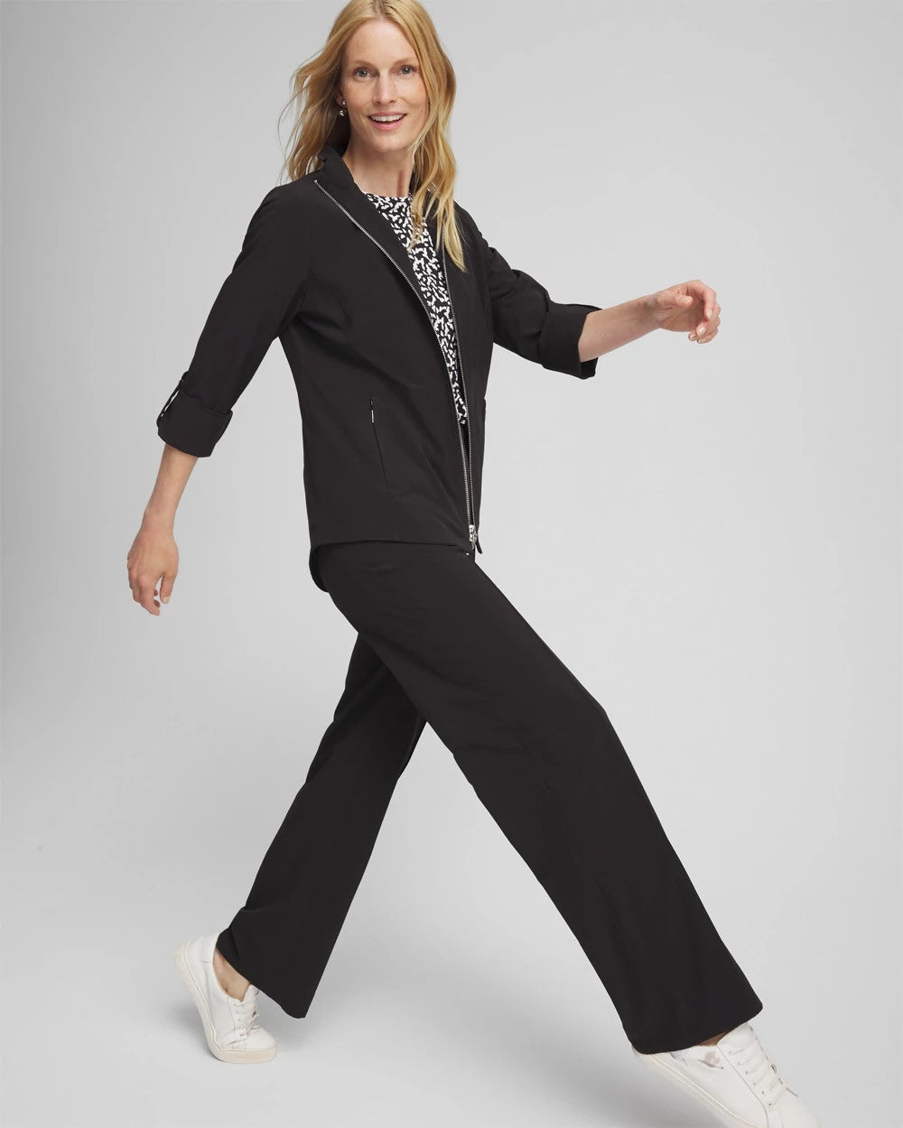 Chico's Clothing Zenergy® UPF Travel Jacket