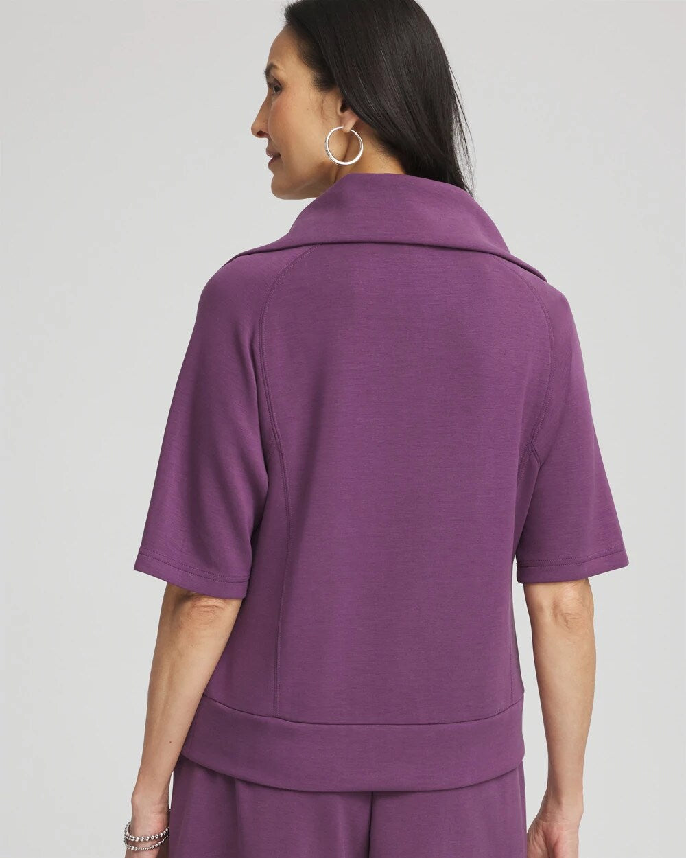 Chico's Clothing Zenergy® Soft Half-Zip Top