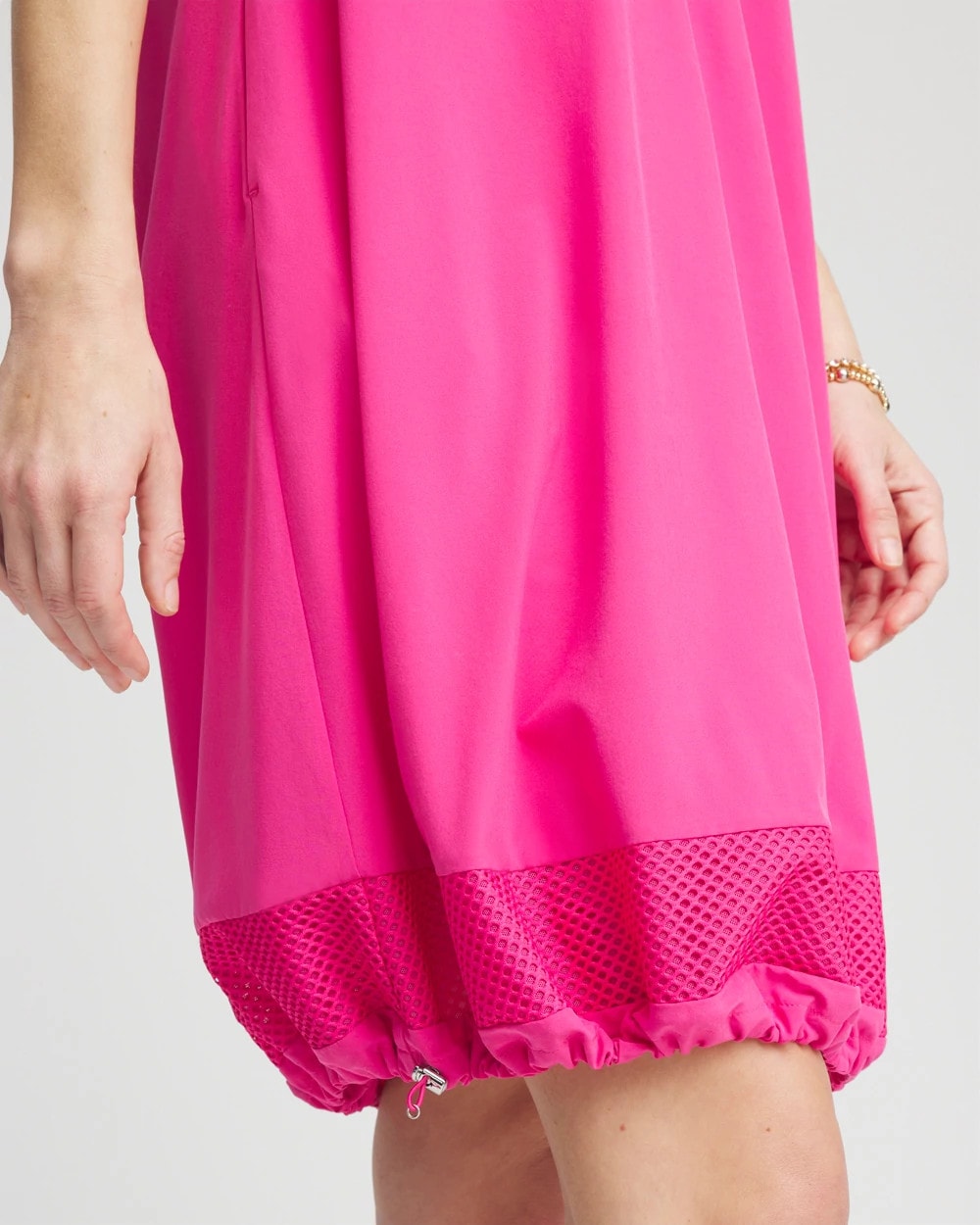 Chico's Clothing Zenergy® UPF Mesh-Trim Bungee Dress