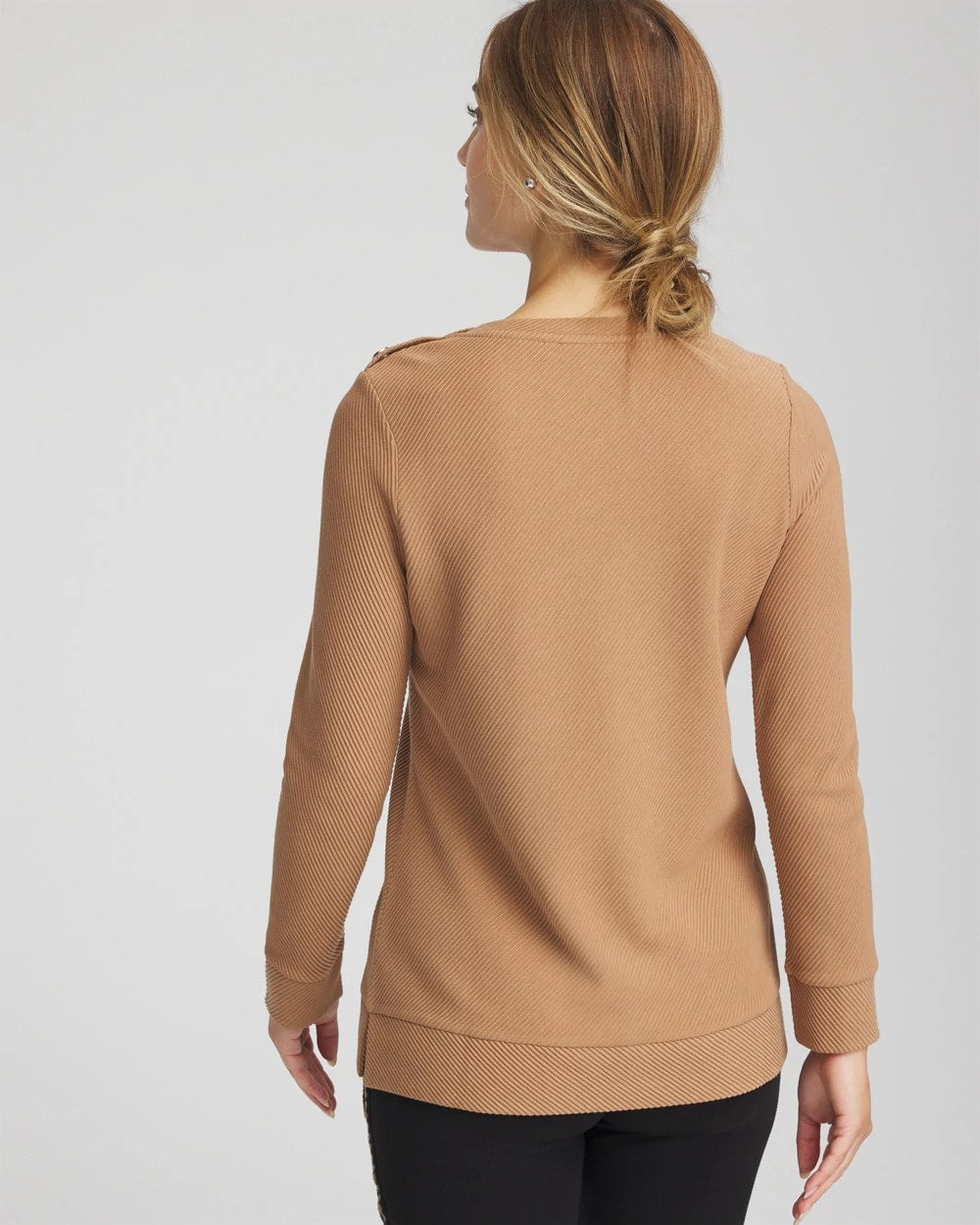Chico's Collections Zenergy® Ottoman Ribbed Tunic