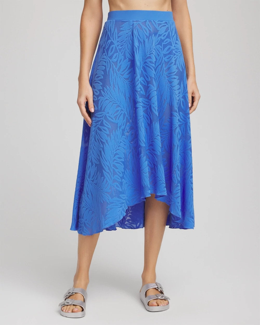 Chico's Clothing Gottex Skyfall Lace Long Skirt