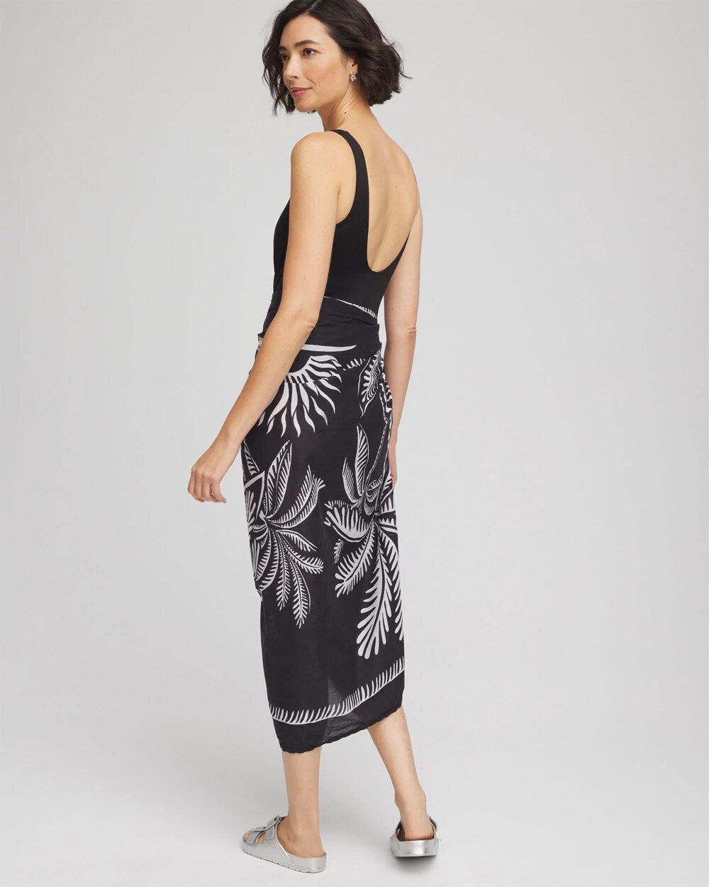 Chico's Clothing Magicsuit® Hearts of Palm Pareo