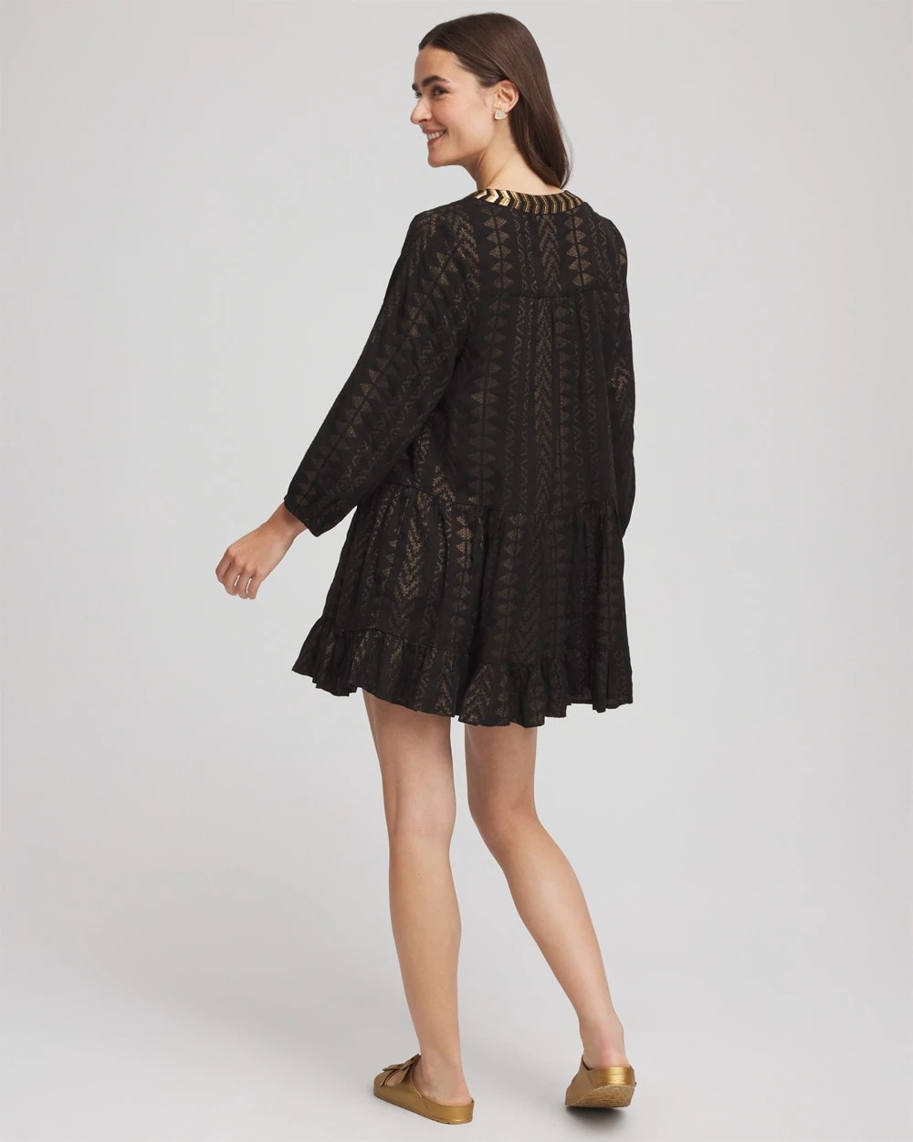 Chico's Clothing Miraclesuit® Beach Jacquard Dress