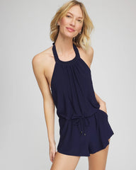 Chico's Clothing Miraclesuit® Solid Piper Romper