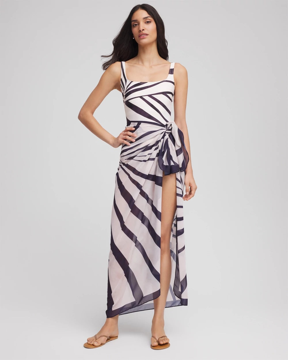 Chico's Clothing Gottex Desert Queen Square Neck One Piece