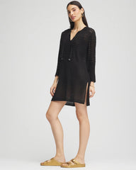 Chico's Clothing Chico's Tie-Front Beach Swimsuit Cover-Up