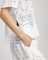 Chico's Clothing Swimsuit Cover-Up Short and Shirt Set