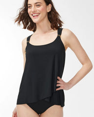 Chico's Clothing Miraclesuit Razzle Dazzle Tankini Top