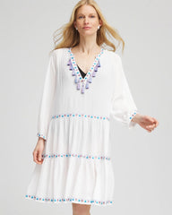 Chico's Clothing Chico's Beach Swimsuit Cover-Up Dress