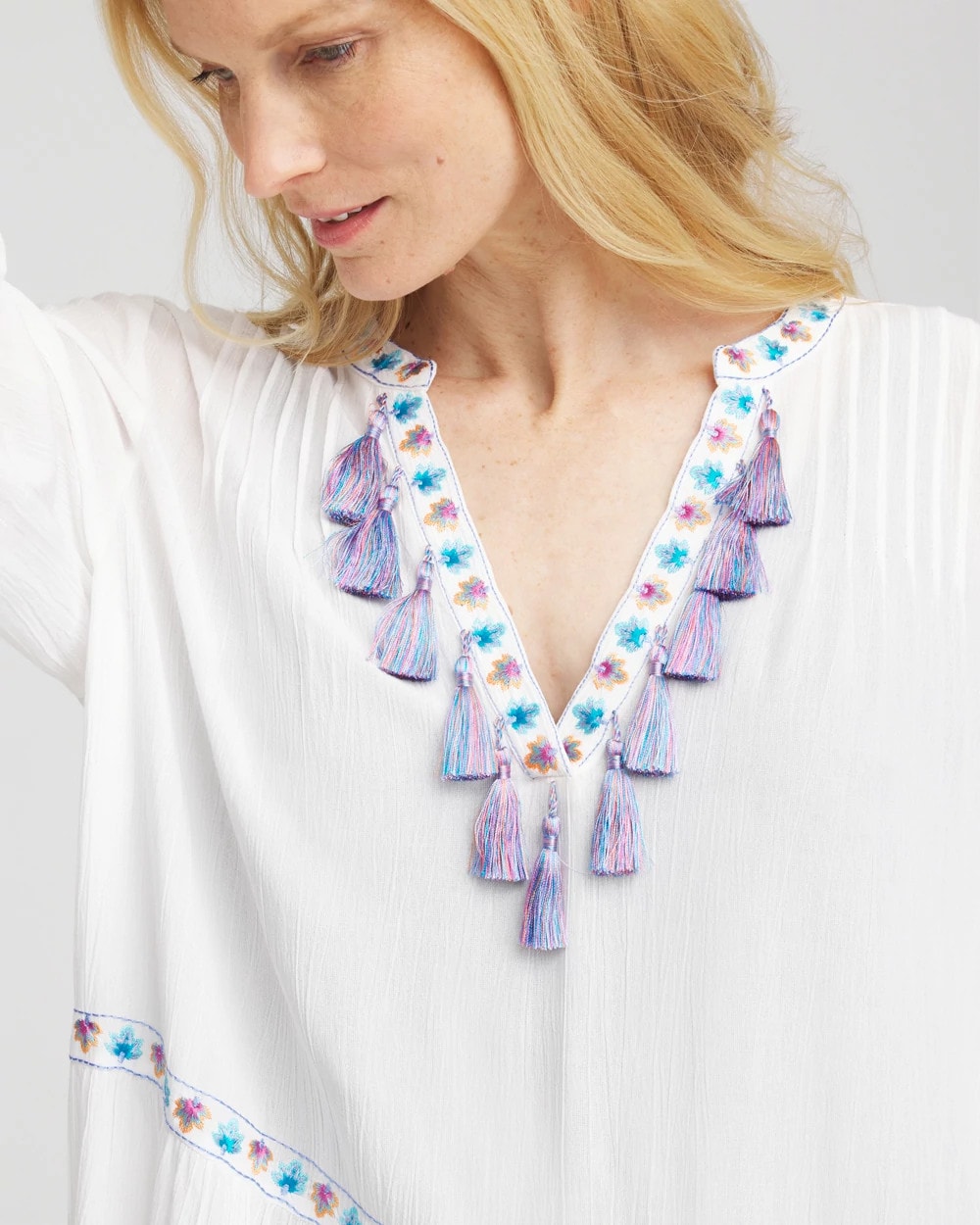 Chico's Clothing Chico's Beach Swimsuit Cover-Up Dress