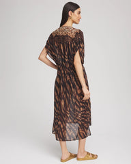 Chico's Clothing Miraclesuit® Raya De Safari Kimono Cover-Up
