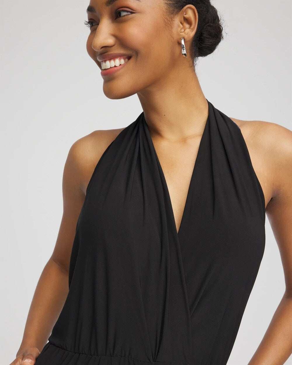 Chico's Clothing Magicsuit Surplice Neck Jumpsuit