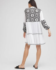 Chico's Clothing Eyelet Swim Dress Coverup