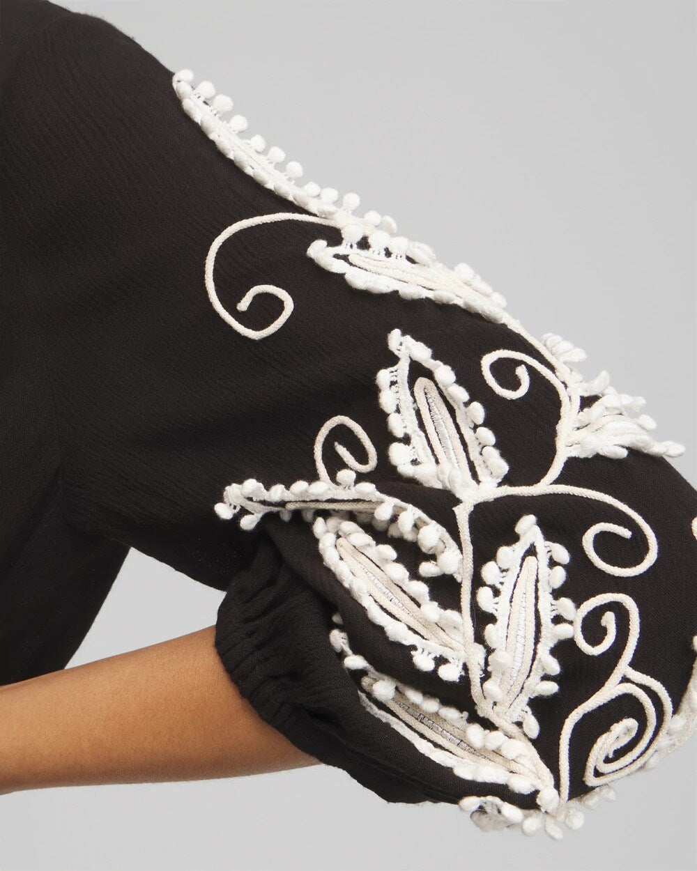 Chico's Clothing Embroidered Coverup Dress