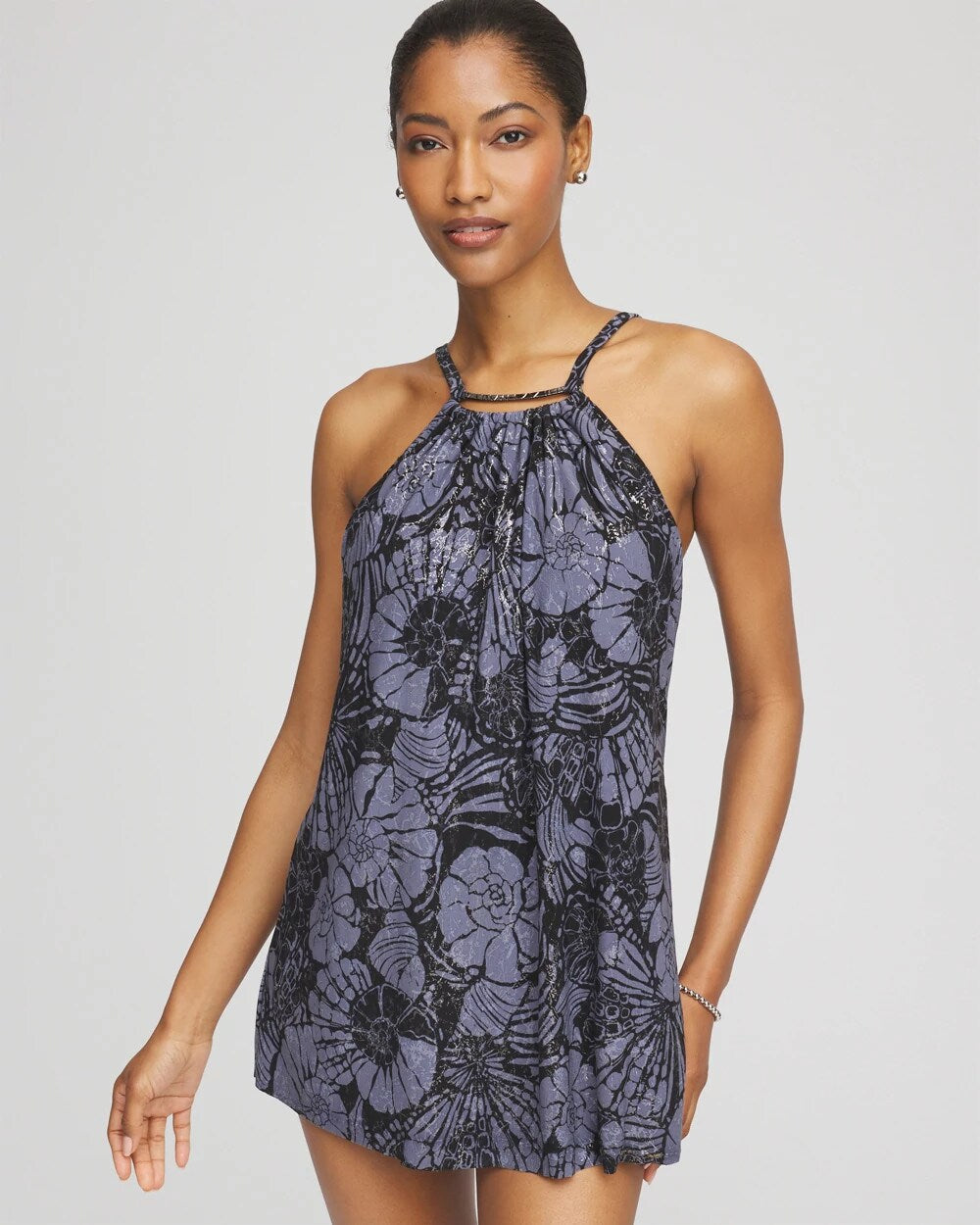 Chico's Clothing Magicsuit® Shell Beach Parker Swim Dress