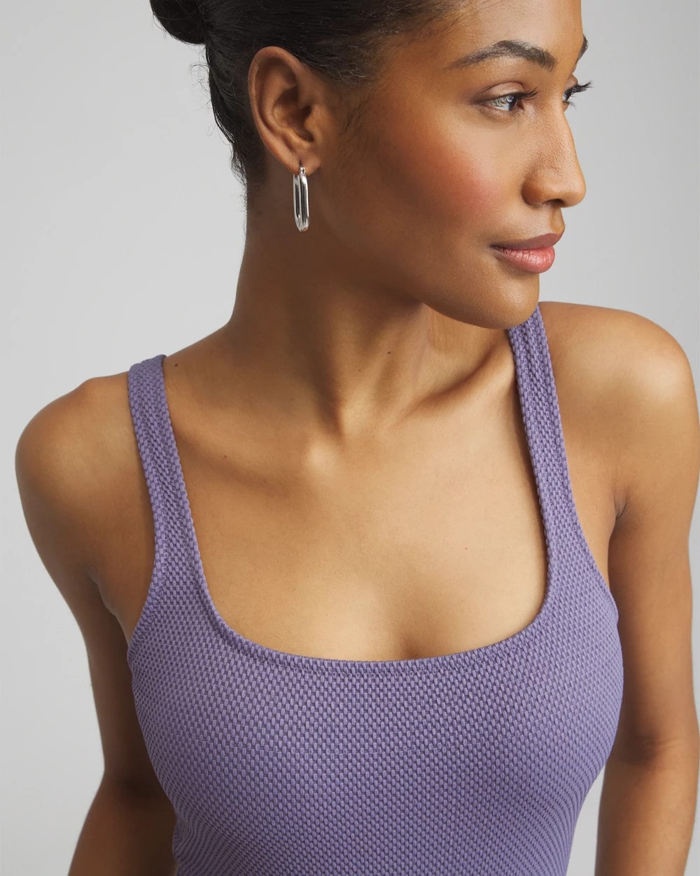 Chico's Clothing Gottex Sensual Simplicity Square Neck One Piece Swimsuit