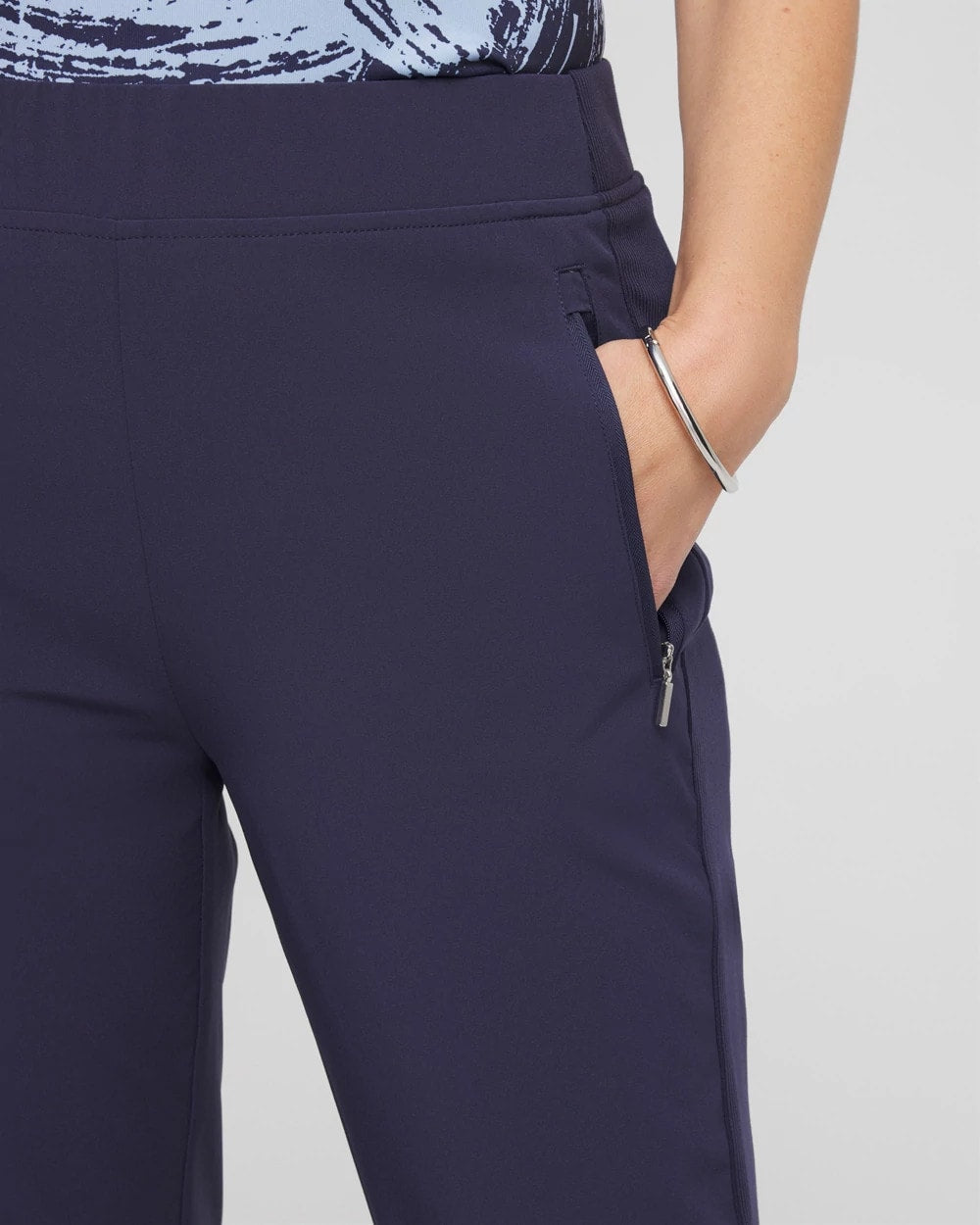 Chico's Clothing Zenergy® UPF Rib Mix Ankle Pants