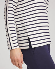 Chico's Clothing Zenergy® Soft Striped Top