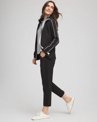 Chico's Clothing Zenergy® UPF Rib Mix Cropped Pants