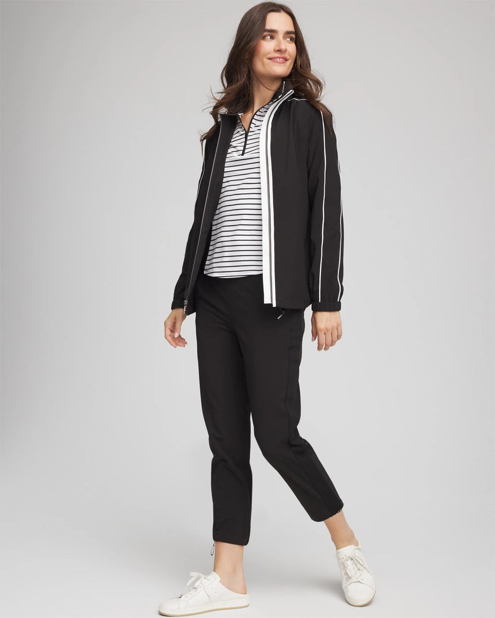 Chico's Clothing Zenergy® UPF Contrast Jacket