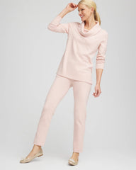 Chico's Clothing Zenergy® Luxe Diamante Cowlneck Tunic