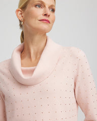 Chico's Clothing Zenergy® Luxe Diamante Cowlneck Tunic