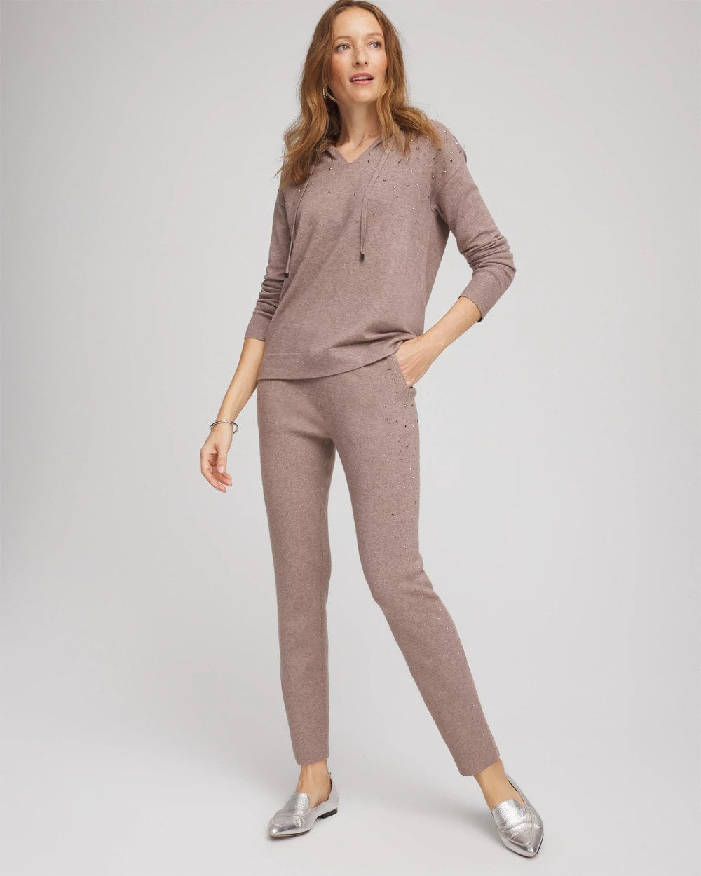 Chico's Clothing Zenergy® Luxe Rhinestone Ankle Pants