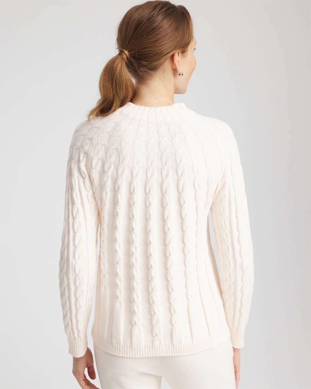 Chico's Clothing Zenergy® Luxe Cable Sweater