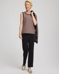 Chico's Clothing Travelers™ Tipped Sweater Tank