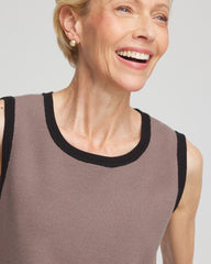 Chico's Clothing Travelers™ Tipped Sweater Tank