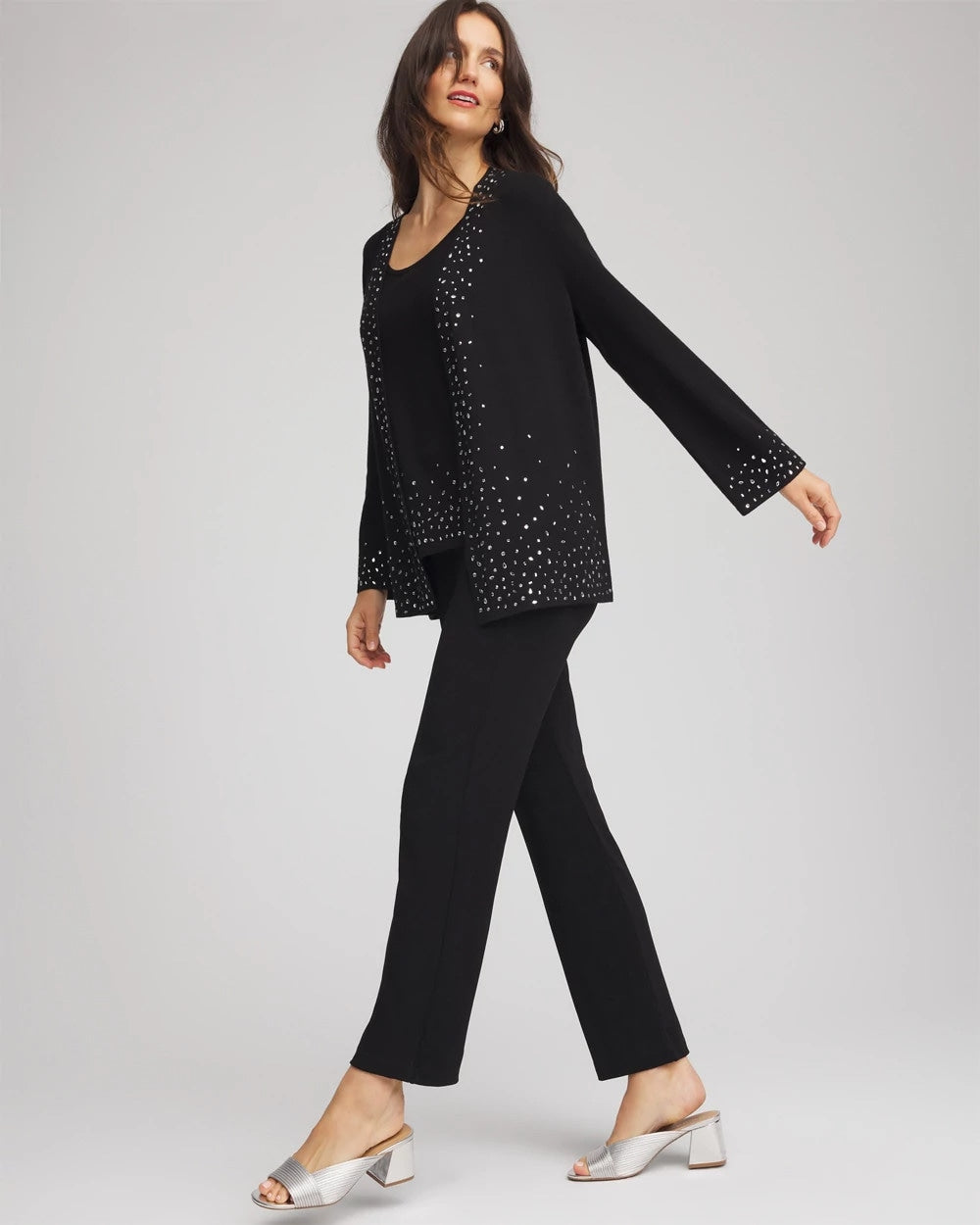 Chico's Clothing Travelers™ Embellished Cardigan