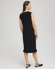 Chico's Clothing Travelers™ Fringe Hem Tank Dress