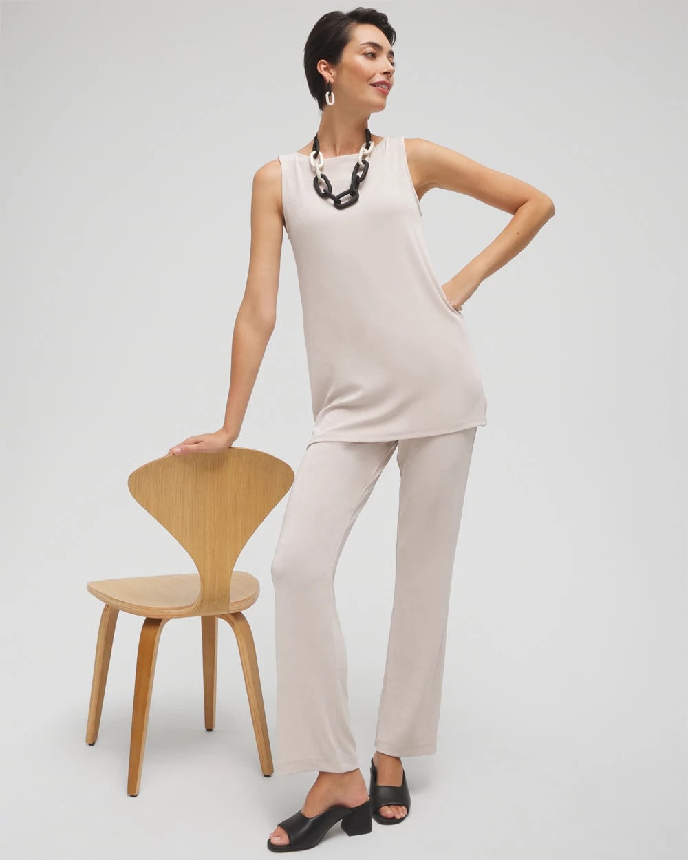 Chico's Clothing Travelers™ Classic Side-Slit Tank