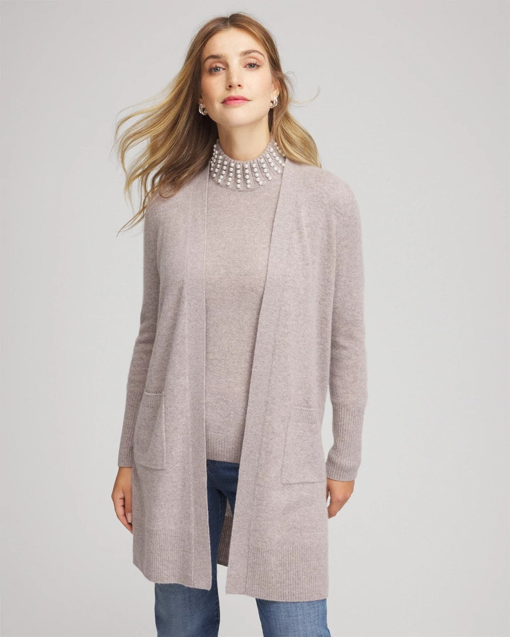 Chico's Clothing Cashmere Duster Cardigan