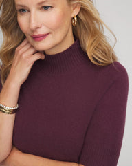 Chico's Clothing Cashmere Elbow-Sleeve Sweater