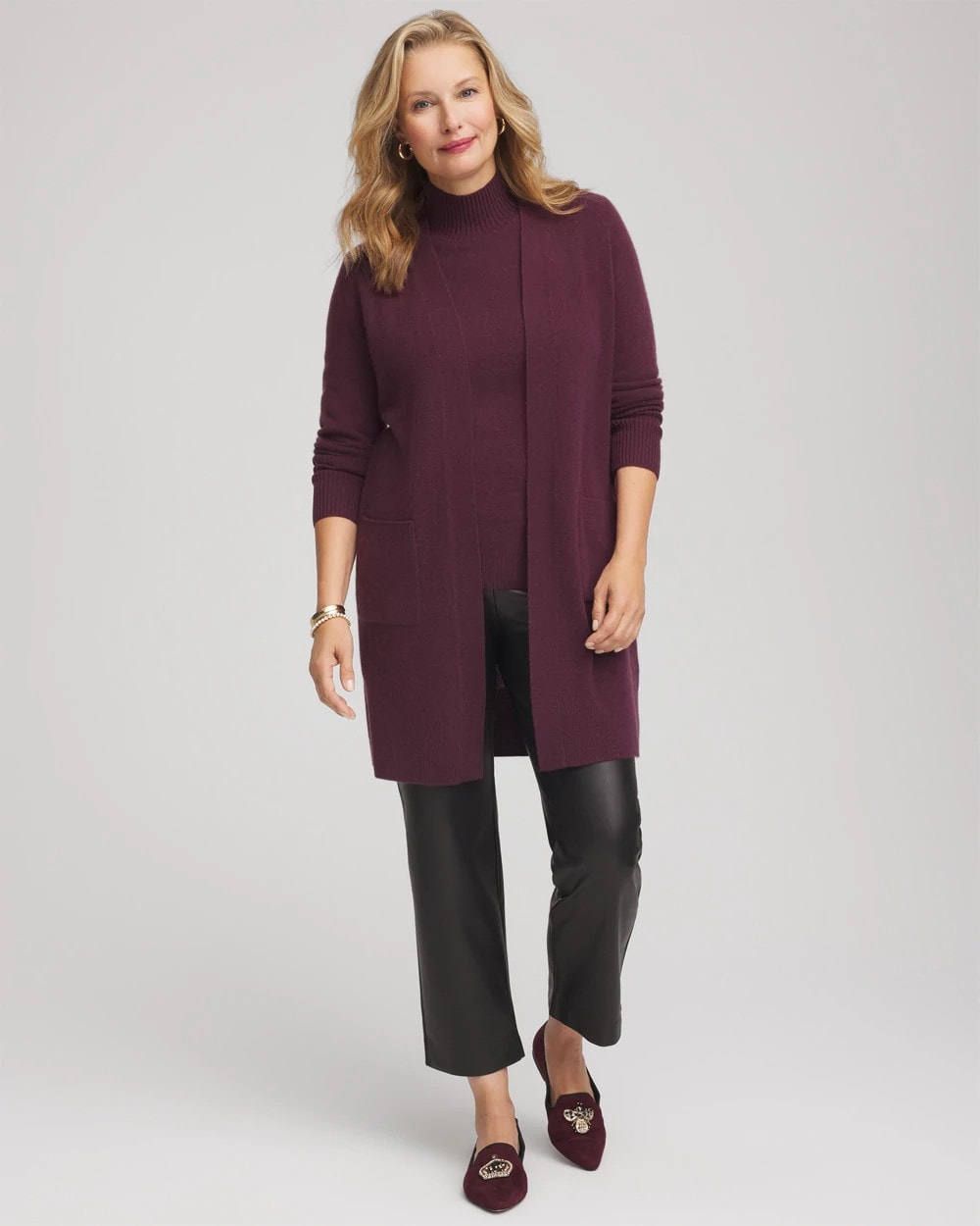 Chico's Clothing Cashmere Duster Cardigan