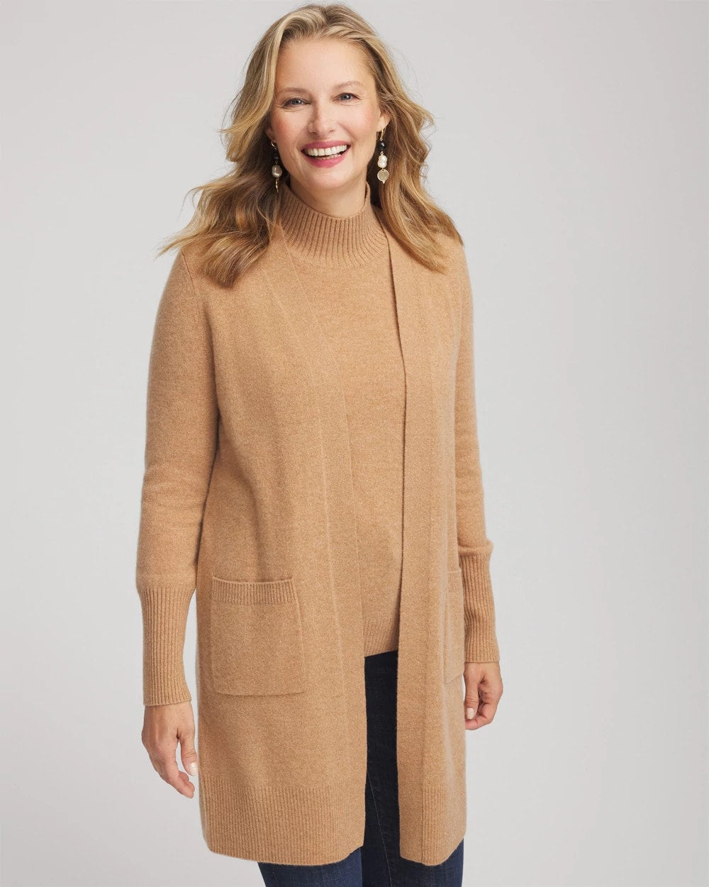 Chico's Clothing Cashmere Duster Cardigan