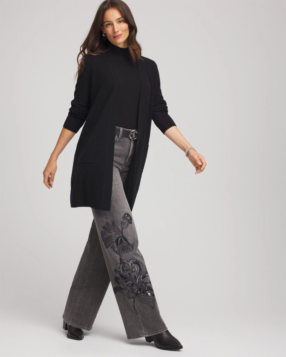 Chico's Clothing Cashmere Duster Cardigan