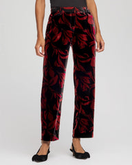 Chico's Clothing Velvet Rose Slim Ankle Pants