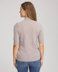 Chico's Clothing Cashmere Elbow-Sleeve Sweater