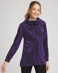 Chico's Clothing Zenergy® Soft Zebra Tunic
