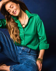 Chico's Collections No Iron™ Stretch Shirt